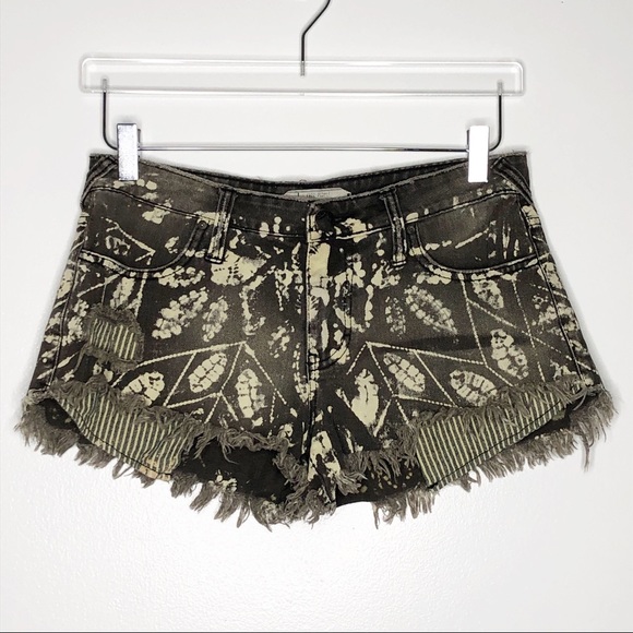 Free People Pants - Free People | Festival Boho Bleach Feather Shorts